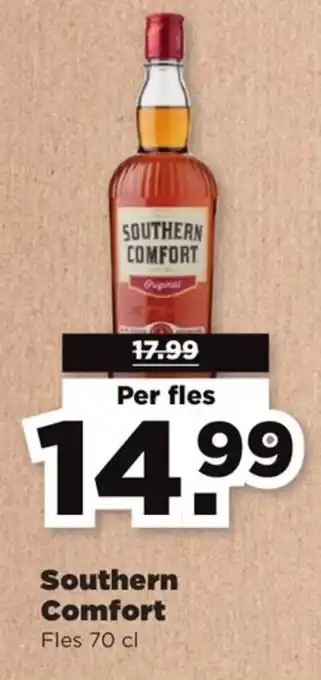 PLUS Southern comfort 70cl aanbieding