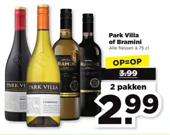 PLUS Park villa of bramini 75cl aanbieding