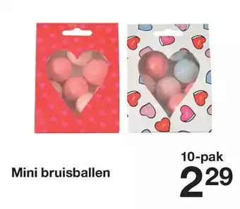 Zeeman Mini bruisballen 10-pak aanbieding