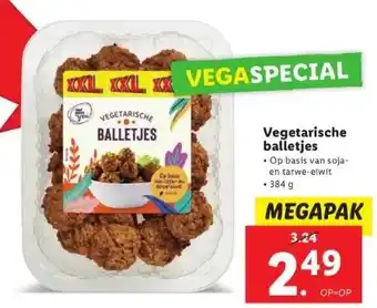 Lidl Vegetarische balletjes aanbieding