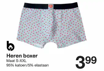 Zeeman Heren boxer aanbieding