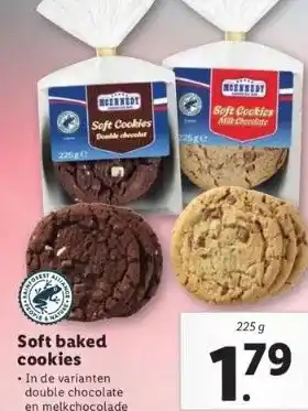 Lidl Soft baked cookies aanbieding