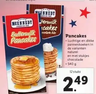 Lidl Pancakes aanbieding