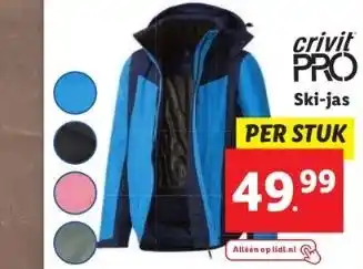 Lidl Crivit pro ski-jas aanbieding