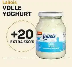 Ekoplaza Laitois volle yoghurt aanbieding