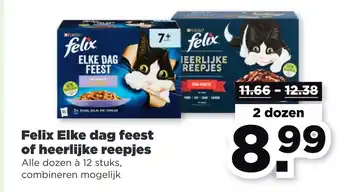 PLUS Felix elke dag feest of heerlijke reepjes aanbieding