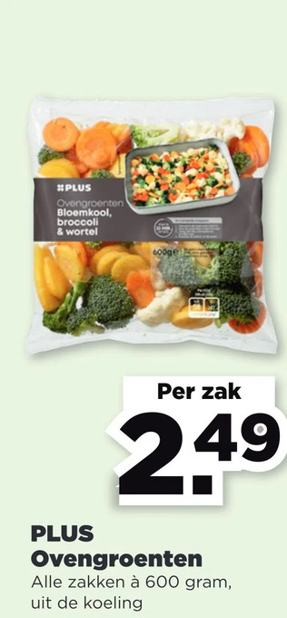 PLUS Plus ovengroenten aanbieding