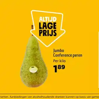 Jumbo Conference peren per kilo aanbieding