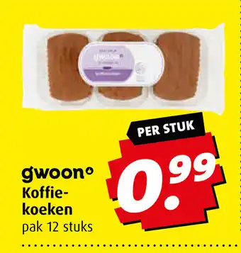 Boni gwoon Koffiekoeken pak 12 stuks aanbieding