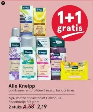 Etos Alle kneipp aanbieding