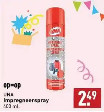 ALDI Impregneerspray 400 ml. aanbieding