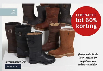 Gevoerde laarzen aanbieding bij ALDI