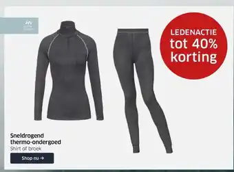 ANWB Sneldrogend thermo-ondergoed shirt of broek shop nu → aanbieding