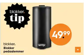 Blokker Blokker pedaalemmer aanbieding