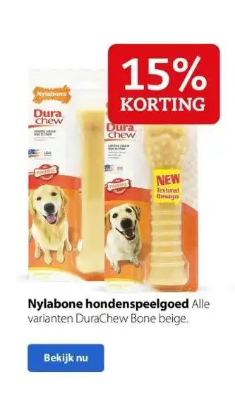 Boerenbond Nylabone hondenspeelgoed aanbieding