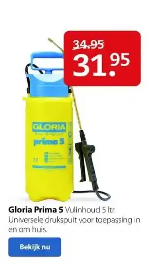 Boerenbond Gloria prima 5 aanbieding