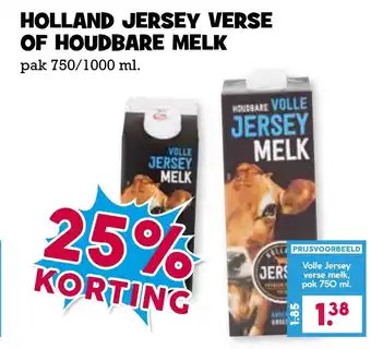 Boon`s Markt Holland jersey verse of houdbare melk aanbieding