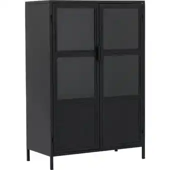 Budget Home Store Kast 2 glazen deuren brooklyn aanbieding