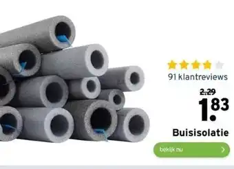 GAMMA Buisisolatie aanbieding