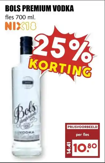 MCD Supermarkt Bois premium vodka aanbieding