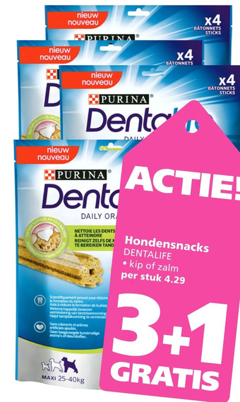 Ranzijn Hondensnacks dentalife aanbieding