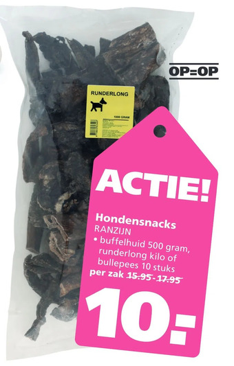 Ranzijn Hondensnacks ranzijn aanbieding
