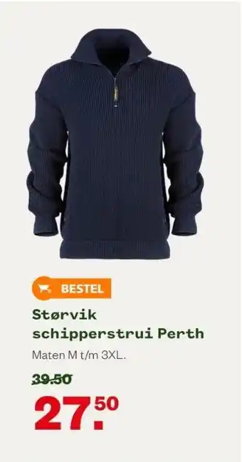 Welkoop Schipperstrui perth aanbieding