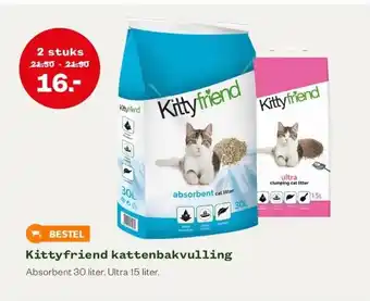 Welkoop Kittyfriend kattenbakvulling aanbieding