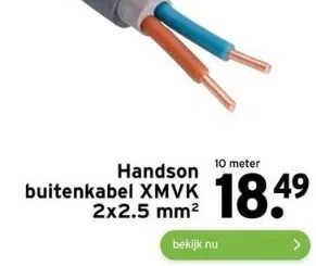 GAMMA Handson buitenkabel xmvk aanbieding