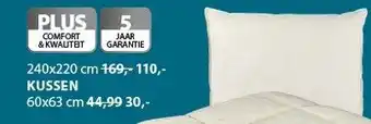 Jysk Kussen 60x63 cm aanbieding
