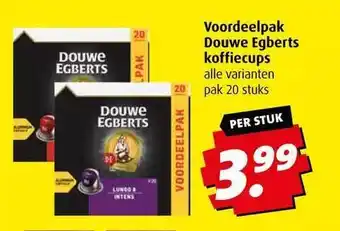 Boni Voordeelpak douwe egberts koffiecups aanbieding