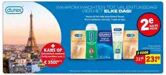 Kruidvat Durex condooms nude classic aanbieding