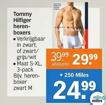 Albert Heijn Tommy hilfiger herenboxers aanbieding