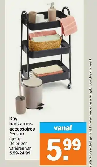 Albert Heijn Day badkameraccessoires aanbieding