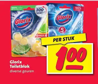 Nettorama Glorix toiletblok aanbieding