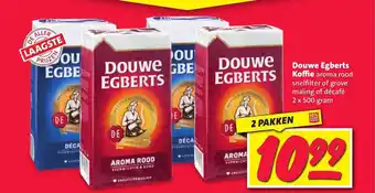 Nettorama Douwe egberts koffie aanbieding