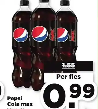 PLUS Pepsi cola max aanbieding