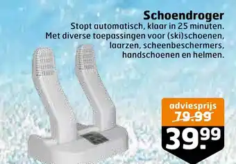 Trekpleister Schoendroger or in 25 mi aanbieding