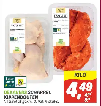 Dekamarkt Dekavers scharrel kippenbouten aanbieding