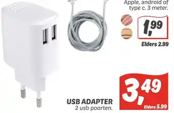 Dekamarkt Usb adapter aanbieding