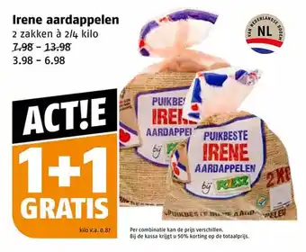 Poiesz Irene aardappelen aanbieding