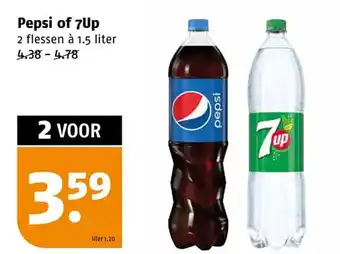 Poiesz Pepsi of 7up aanbieding