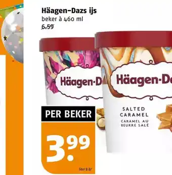 Poiesz Häagen-dazs ijs aanbieding