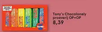 Etos Tony's chocolonely proeverij aanbieding