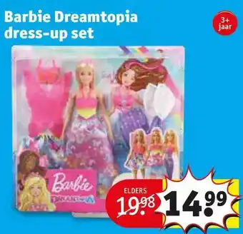 Kruidvat Barbie dreamtopia dress-up set aanbieding