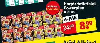 Kruidvat Harpic toiletblok powerplus aanbieding