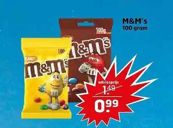 Trekpleister M&m's aanbieding