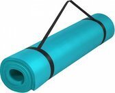 Bol.com Gorilla sports yogamat deluxe - blauw 190 x 100 x 15 cm - yoga mat aanbieding