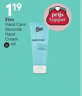 Etos Etos hand care seconde hand cream aanbieding