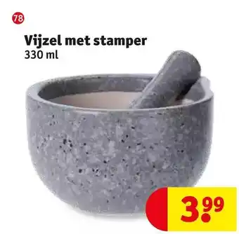 Kruidvat Vijzel met stamper aanbieding